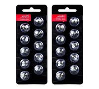 2 Pack / 20pcs Hearing Aid Domes for Oticon, 8mm Replacement Domes for Oticon Universal Silicone Hearing Aid Domes Suitable for Oticon MiniFit Hearing Aid Supplies (Black)