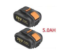 2 Pack 20V 5.0Ah Li-Ion Battery Compatible For Worx Wa3551 Wa3641 Wa3572 Wa3557