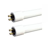 2 Pack 20w T4 Fluorescent Tube Warm White (3400K, 568mm - excl pins) Check Length Carefully