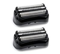2-Pack 21B Replacement Shaver Foil for Braun Series 3 Replacement Head&for Braun s3 Wet and Dry Replacement Head,Compatible with Braun Shaver Head 21b 3010s, 3040s,5409,340s-4 Model Etc