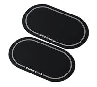 2-Pack 22 Inch Bass Drumhead Protector Patches, Clear PET Percussion Pad Sticker for Overtone Control & Abrasion Resistance, Beater Skin for Electric Acoustic Drums Practice Stage Recording