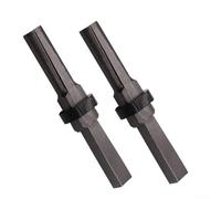 2-Pack 23mm and Set, Chromium Vanadium Steel Concrete Rock Stone Splitter Hand Tool for Granite Marble Basalt Drilling