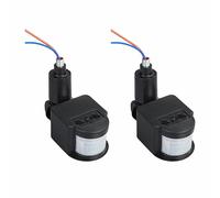 2-Pack 24V Motion Detector Switch, Adjustable Timer & Radar Sensor