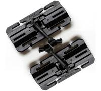 2-Pack 25mm Magnetic Quick Release Buckle,Tool-Free 1" MOLLE Gear Connector | Lightweight 25mm magnetic quick-release buckle pair with tool-free slotted installation and 80kg load capacity
