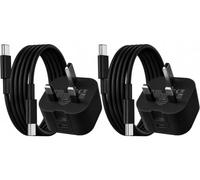 [2 Pack] 25W Fast Charger For Lenovo Idea Tab Pro Gen 2/ThinkTab X11 Gen 1/Tab+/Idea Tab/Tab One/K11 Plus/M11/P12/M10/P11 Gen, USB C Charger Plug With Cable Fast Adapter Mains UK Wall charger (Black)