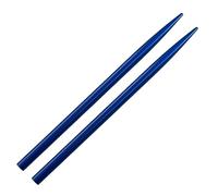2 Pack - 3 1/2" Type II (Mid-Sized/Manny Method) Aluminum Paracord Stitching Needle by Jig Pro Shop (Blue)