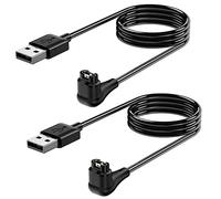 2 Pack 3.3FT/1m Charging Cable Charger for Garmin Fenix 8 E 7 6 5, Upgraded Horizontal Cord for Garmin vivoactive 6 5 4 3,Forerunner 55,255,265,945,965,970,570, Venu 4 X1 3 3s,epix Gen 2,Instinct 3 2