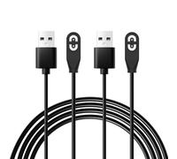 2 Pack 3.3FT USB Charger Cable for AfterShokz Aeropex AS800 Bone Conduction Headphones Compatible with OpenComm ASC100SG/Shokz OpenRun Pro/OpenRun/OPENRUN PRO Mini/OpenRun Mini power Adapter Cord