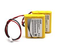 (2-Pack) 3.6V 700mAh Ni-CD Battery Pack Replacement for DISON KRH-15/51 JLEU9, OSA107, PowerSonic A5289-1 Exit Sign Emergency Light