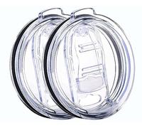 2 Pack 30 oz Tumbler Lid Replacement Lids for YETI, Ozark Trails 30oz Stainless Steel Tumbler Travel Cup and more Cooler Cup, Splash Proof