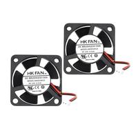 2-pack 30mm x 30mm x 10mm 3010 12V DC Brushless Cooling Fan,Dual Ball Bearing System, 2pin