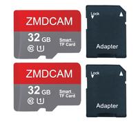 2 Pack 32GB Micro SD Card, High-Speed Micro SD Card, UHS-I U1 C10 A1 Memory TF Card Up to 90MB/S for Smartphones/Tablets/Cameras/Car Audio/Game Consoles