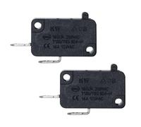 2 Pack 3405-001034 Microwave Door Switch Replacement for Samsung LG GE Ken-More Microwave 3405-000178 AP4044834 SZM-V16-FD-63(Normally Open)