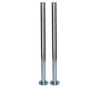 AB Tools 2 Pack 34mm Prop Drop Stand 600mm Long for Trailer Jockey Leg