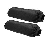 2-pack 350mm Universal shock covers Suspensione Protector Absorber Nylon Protective Cloth Compatible with TRX450R YFZ450 ATV Quad 150cc-520cc ATV Quad LTZ400 LTR450 Motorcycle Pit Dirt parts