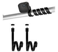 2 Pack 360° Rotation Flexible Gooseneck Mount for Blink Outdoor 4/3rd Gen, Universal 1/4" Screw, No-Drill Tool-Free (Black)