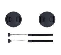2-Pack 37mm Front Lens Cap Cover with Keeper for 37mm DSLR Mirrorless Lens | for Olympus M.Zuiko 14-42mm 1:3.5-5.6 EZ Kit Lens on Olympus OM-D E-M10 Mark IV III II EPL9 EPL8 EPL7 EPL6 EPL3 EPL2 & More