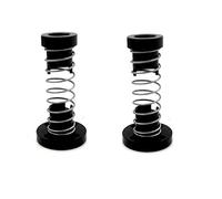 2-Pack 3D Printer T8 POM Anti Backlash Nuts Tr8x2 for Lead 2mm Pitch 2mm Acme Threaded Rod Eliminate The Gap Spring DIY CNC Accessories (Pitch 2mm Lead 2mm)