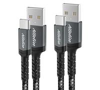 2-Pack 3M USB C Cable Fast Charger Cable Compatible for iPhone 15 Plus Pro Max, Samsung Flip/Fold 3/4/5 S10 S9 S20 S21 S22 S23 S24 Plus A12 A13 A14 A21s A22 A23 A34 A32 A54 A53 A52s A51 A50 A71