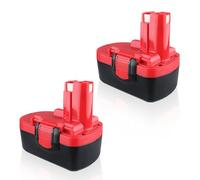 2-Pack 4.8Ah BAT025 Ni-MH, Replacement for Bosch 18V battery BAT181 BAT025 BAT180 BAT026 BAT160 BAT189 2607335265 2607335266 2607335270