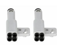 (2-Pack) 4-in-1 PTFE Adapter Compatible with Bambu Lab X1 / P1 / H2 Series & Other 3D Printers - PTFE Filament Connector Splitter for Multi-Material Setups