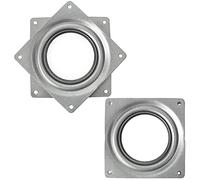2 Pack 4" Lazy Susan Turntable 300 LBS pounds Steel Ball Bearing Rotating Tray Strong Sturdy Table Cabinet Low Profile