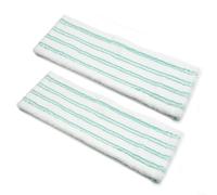 2 Pack 42cm Microfiber Mop Refills Compatible with for Leifheit XL Flat Mop, Washable Replacement Heads for Shiny Floor Cleaning Results