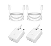 2 Pack 45W Super Fast Charger USB C for Samsung Galaxy S25 Ultra/S25+/S25