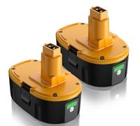 2 Pack 4Ah/4000mAh Ni-MH Battery Replacement for Dewalt 18V Battery DC9096 DE9098 DE9503 DE9039 DE9095 DC9096 DW9096 DW9095 DW9098 DC725