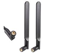 2-Pack 4G LTE Antenna 10dBi SMA Male - High Gain Cellular Signal Booster for Router Hotspot Modem, Trail Game Camera, Vehicle Tracker, Industrial IoT M2M RTU DTU Gateway (AT&T/Verizon/T-Mobile/Bell)