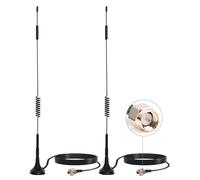 2 Pack 4g Lte Antenna SMA Aerial 7dBi, Wifi Lte Antenna Magnetic Base 3m Cable with SMA Connector for Indoor Outdoor Netgear TP-Link 4G LTE Router Gateway Modem Hotspot Wireless Router Hub