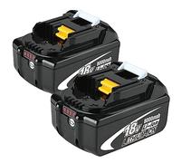 2 Pack 5.5Ah BL1860B Replacement for Makita 18V Battery Tools Multi-Tool Compatible with DHP481Z, DHP458Z, DRT50ZJ, DSP600ZJ, DGA454Z, DJR187Z LXT-400 with LED Indicator