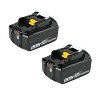 2 Pack 5.5Ah Replacement for Makita 18V Battery Tools Multi-Tool Compatible with DHP481Z, DHP458Z, DRT50ZJ, DSP600ZJ, DGA454Z, DJR187Z LXT-400 with LED Indicator