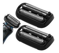 2 Pack 53B Series 5 Replacement Head Compatible with Braun Series 5/6 Shavers, Electric Shaver Foil and Cutter Replacement Head for Series 5/6 5020cs 5018s 5035s 6020s 6040cs 6075cc 6072cc etc