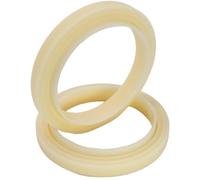 2 Pack 54mm Silicone Steam Ring Grouphead Gasket Replacement for Espresso Machine 878 870 860 840 810 500 450 875 880, Food-Grade Seal for Coffee Maker Portafilter Head Maintenance