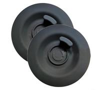 2 Pack 58mm Backflush Cleaning Disc for Breville BES980 BES990 Coffee Maker Silicone Blind Filter Insert Oil Remover Accessory