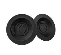 2 Pack 58mm Silicone Espresso Backflush Discs for Portafilters & Sage 9 | Durable high-strength silicone, tight leak-proof seal, 2-pack spare set, fits 58mm portafilters for espresso machine cleaning