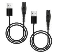 2 Pack 5V Cable for Philips One Blade Charger, Shaver Charger Cable Compatible with Philips One Blade QP2724 QP2824 QP2734 QP2834 QP1924 QP4631 S3241 S3145 S5887 S5884 MG7930 MG7950 MG5950 5000X