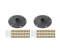 2 Pack 6-Blade Cutting Disc Replacement Kit, Includes 72 Replacement Blades, Compatible with Dreame A1, A1 Pro, A2, Mova 600, 600 KIT, 1000, B61B