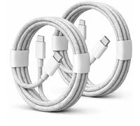 2 Pack 60W USB-C to USB-C Fast Charging Cable Braided for OPPO Find X9 X8