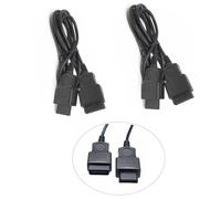 2-Pack 6FT Controller Extension Cable Compatible with Sega Saturn Controllers - Couch Freedom Cord Extender for SS Gamepad, Plug and Play No Setup