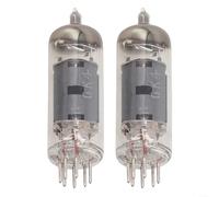 2 Pack 6K4 Vacuum Tubes for 6AK5/6J1P/5654, Low Noise High Fidelity Audio Valve, Matched Pair for Audiophile Repair, Metal