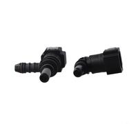 2 Pack 7.89mm Fuel Line Connector for ID6 F+T Diesel Heater | for Quick Release Plastic Coupling Joint for opel Vivaro & for renault for trafic & for primastar up to 500kPa