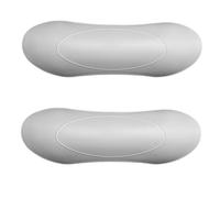 2-PACK 74316 74317 Spa Neck Pillow for Hot Spring Highlife Series Spas from Mid-Year 2007 through 2013, 14.5"L x 4.75"W Cool Gray Hot Tub Spa Head Rest Pillows for Watkin Five Years Free Replacement