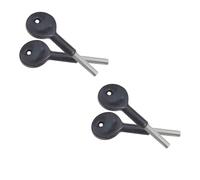 2 Pack 75mm Locking Sash Stop Keys for Enhanced Security - Window Fastener