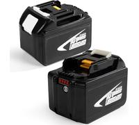 2 Pack 8.0Ah Replacement for Makita 18V Batteries, Compatible with Makita Battery 18Volt BL1860B BL1860 BL1840 BL1830 BL1820 BL1835 BL1845 194205-3 194230-4 with LED Indicator