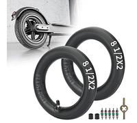 2-Pack 8.5 inch Inner Tube 2mm Thick Scooter Tube Universal 8 1/2 x2 Inflated Tube Replacement for Gotrax GXL Hiboy S2 Xiaomi M365 Pro Pro2 1S MI3 Lite and 8.5 Inch Electric Scooters