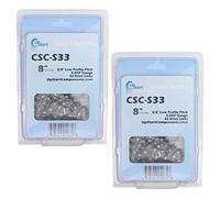 2-Pack 8-Inch Chainsaw Chain Replacement for Kobalt KSP 80-07 Kobalt 40V Polesaw