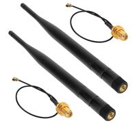 2 PACK 868MHz LORA Antenna 5DB Gain Omni SMA Male Connector + RF Antenna Adapter Cable