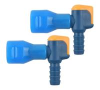 2-Pack 90 Degree Bite Valve Replacement, Mouthpiece for Hydration Packs. Fits CamelBak Water Bladders & Most Hydration Backpacks.